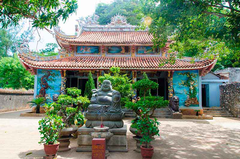 428 - Vietnam - Danang - Thuy Son - pagoda de Tam Thai Tu